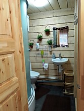 Душ, раковина, унитаз